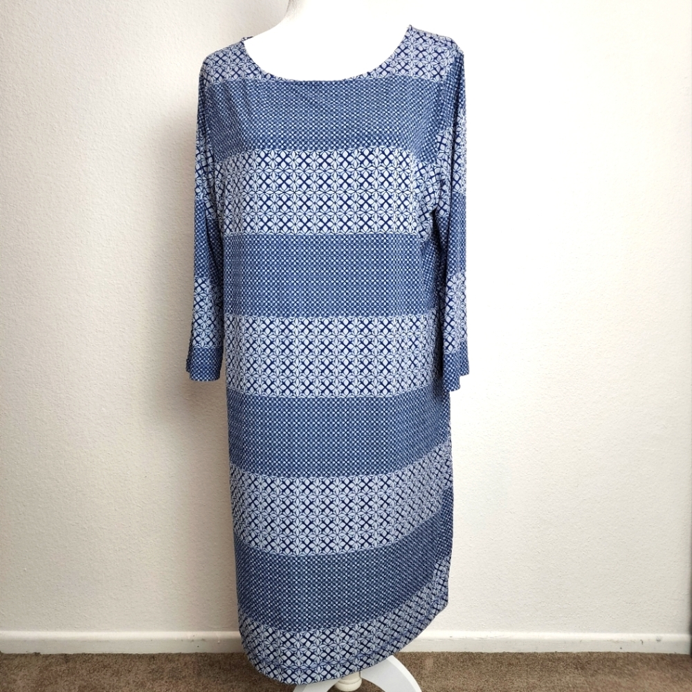 Banana Republic 3/4 Sleeves Dress Size Large